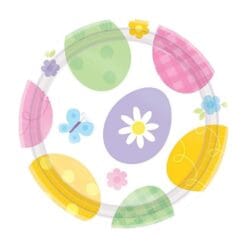 Eggstravaganza Plates Paper 7" 12CT