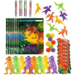 Prehistoric Dino Party Favors Mega Value Pack 48pcs
