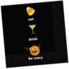 Be Scary Napkins Beverage 16Ct