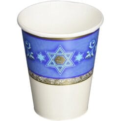 Judaic Traditions Cups Hot/Cold 9oz 8CT