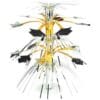 Grad Cascade Centerpiece GLD/SLV/BLK 14"
