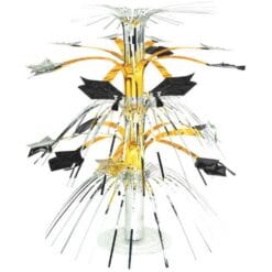 Grad Cascade Centerpiece GLD/SLV/BLK 14"