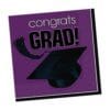 Purple Grad Napkins Beverage 36Ct