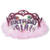 Birthday Girl Flashing Light-Up Tiara