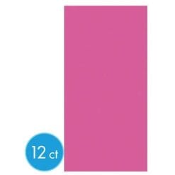 Paper Bags Bright Pink 12CT