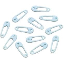 Blue Safety Pin Favors 24CT