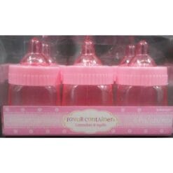 Pink Fillable Baby Bottles 6CT
