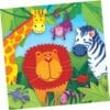 Jungle Animals Napkins Lunch 16CT
