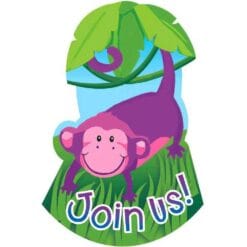 Jungle Animals Invites 8CT