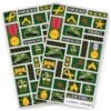 Camo Sticker Sheets 2SHT 2 Camo Sticker Sheets 2Sht