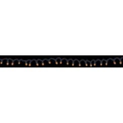 Lights 100 Count Orange 18.5ft Lighted