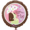 18" RND Bby Shwr Great Expectation Foil