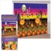 Giant Decorating Kit Scary Pumpkin Patch