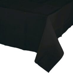 Black Tablecover 54X108 PPR/Poly