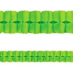Paper Garland Kiwi (Lime Green) 12FT