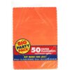 Orange Placemat Paper 50CT (Amscan)