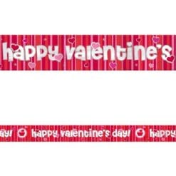 Happy Valentine's Day Foil Banner 9FT