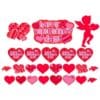 Valentine'S Day Cutouts Astd 36Ct