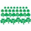 St Patricks Day Shamrock Cutouts 30Pcs