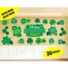 St Pats Paper Cutouts Assortment 36Pc