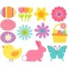 Easter Cutouts Value Pack 12CT