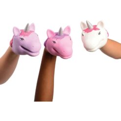 Unicorn Hand Puppet Astd Ea