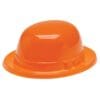 Derby Hat Orange Plastic