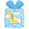 25&Quot; Shp Baby Boy Gift W/Bow Bln