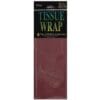 Burgundy Tissue Wrap 10SHT 2 Burgundy Tissue Wrap 10Sht