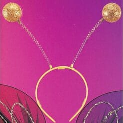 Bee Antenna Headband Gold
