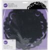 Black Round Paper Doilies 10" 10CT