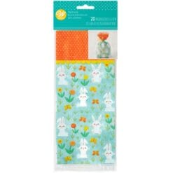 Bunny Treat Bags w/Ties 20CT