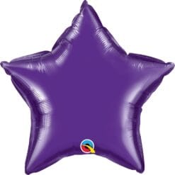 20" STR Purple Foil Balloon