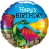 18" RND Mythical Dragon Birthday Balloon 1 18&Quot; Rnd Mythical Dragon Birthday Balloon