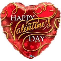 36" HRT Valentines Flourish Foil Balloon