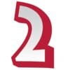 JW Number 2 Sticker
