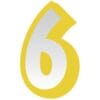 Jw Number 6 Sticker