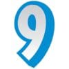 Jw Number 9 Sticker