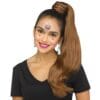 Braided Ponytail Hair Piece Brunette