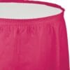 Hot Magenta Tableskirt 14FT 1 Hot Magenta Tableskirt 14Ft