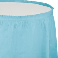 Pastel Blue Tableskirt 14FT