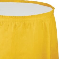 SB Yellow Tableskirt 14FT