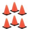 Construction Zone Cone Candle Set 6CT 2 Construction Zone Cone Candle Set 6Ct