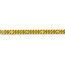 Big Dig Construction Birthday Zone Warning Tape 4ft