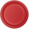 Classic Red Plate Paper 7&Quot; 24Ct