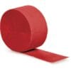Classic Red Crepe Streamer 81ft