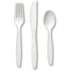 White Cutlery Astd 24CT 2 White Cutlery Astd 24Ct