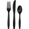 Black Cutlery Astd 24CT 1 Black Cutlery Astd 24Ct