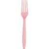 Classic Pink Cutlery Forks 24CT