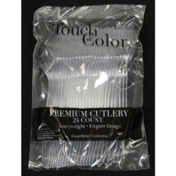 Clear Cutlery Premium Spoons 24CT